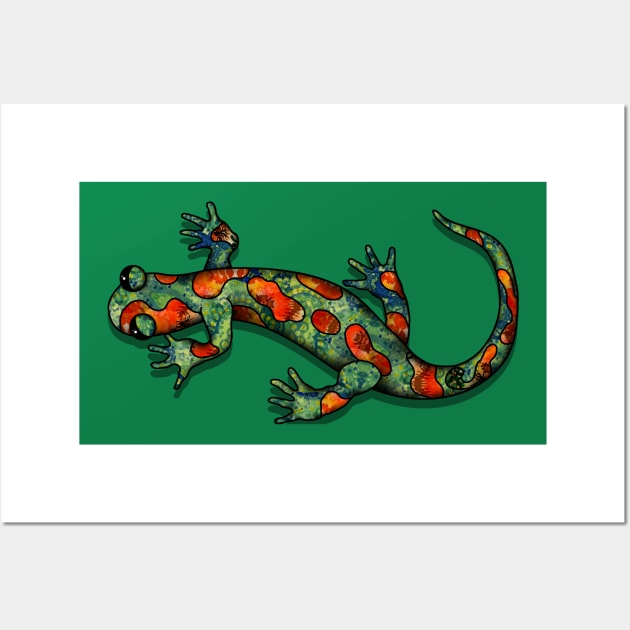 Salamander Wall Art by Zodiart